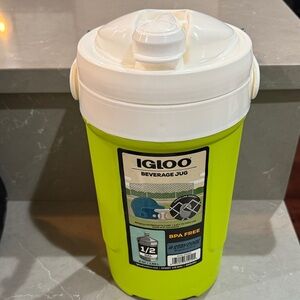 Igloo Neon Green Beverage Jug